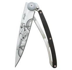 Deejo 37gTattoo Ebony Wood Café Racer