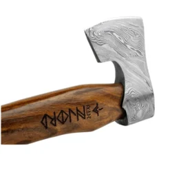 Njord Skade Damast Small Kampeerbijl -The Bastard image 1397
