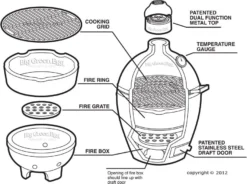 Big Green Egg Large -The Bastard image 2116