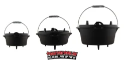 Petromax 12Quarts / 10,8 Liter Dutch Oven Met 3 Pootjes -The Bastard image 224
