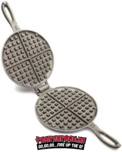 Rome Pie Iron Old Fashioned Waffle Iron -The Bastard image 412