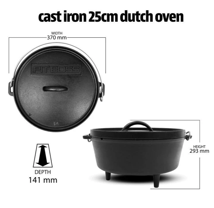 Victoria Cast Iron Wok 35.5 Cm 1 Victoria Cast Iron Wok 35.5 Cm